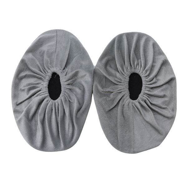 

1 pair shoes covers sell anti-slip indoor cotton velvet shoes cover adjustable washable overshoes portable dust cover