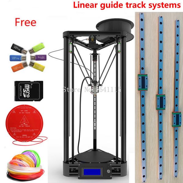 

printers diy kit lcd 2004 display kossel k800 reprap rostock delta mini 3d printer