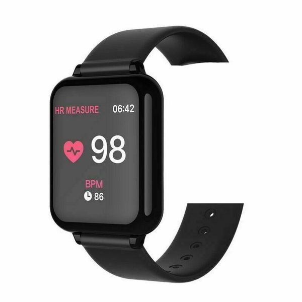 

smart watch b57 smart watches waterproof sports watch heart rate monitor blood pressure functions for all smart phone women men kid