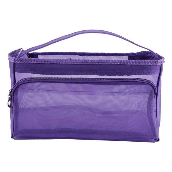 

hooks & rails knitting tool storage bag yarn case tote baskets crochet thread mesh