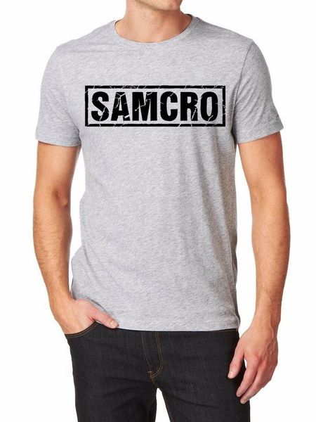 

2019 fashion samcro logo t-shirt men shirt tees