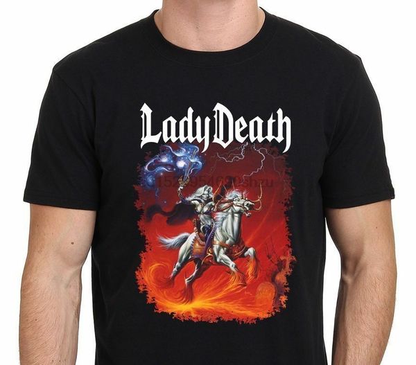 

lady death riding nightmare t-shirt