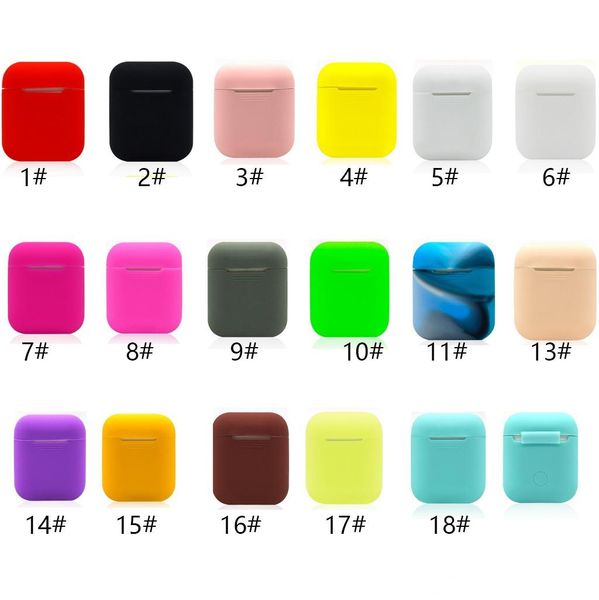 

earphone case for apple airpods silicone case soft tpu ultra thin protector cover sleeve pouch for air pods earphone case
