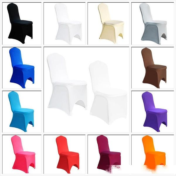 

universal white spandex wedding party chair covers white spandex lycra chair cover for wedding party banquet many color