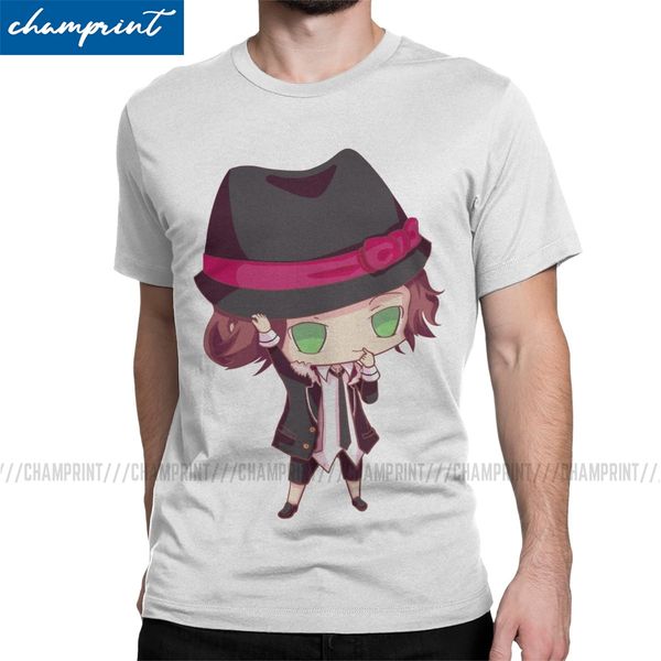 

men's t-shirts laito diabolik lovers vampire anime novelty pure cotton tee shirt short sleeve t shirts o neck clothes summer