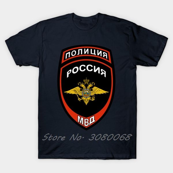 

мужчины футболку россии полиция tshirt женщины футболка мужчины хлопок тис harajuku