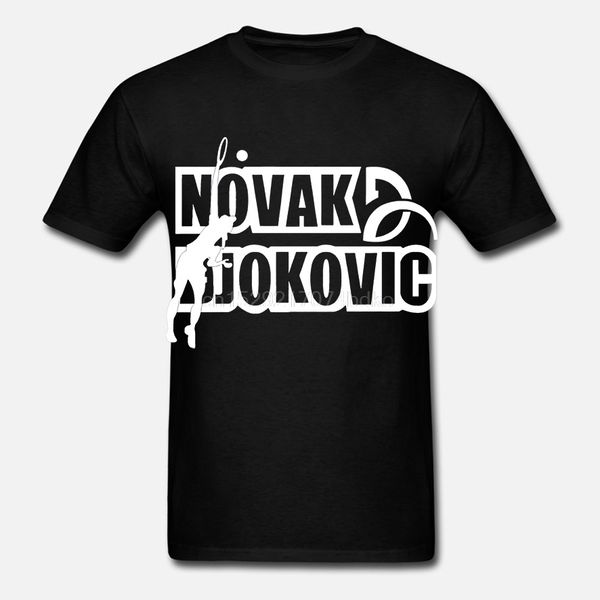 

mens t shirts fashion novak djokovic logo fashion print men women tee shirt serbia wholesale tshirt