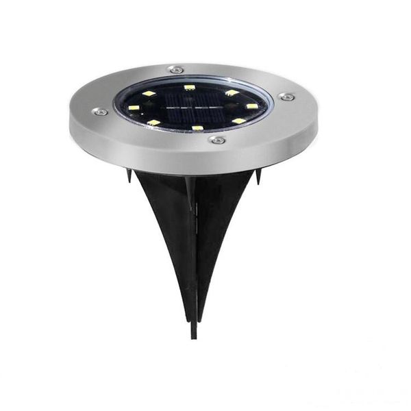 

4 led(1pc) solar lights outdoor ground lights, water-resistant path garden landscape lighting for yard driveway lawn pathway