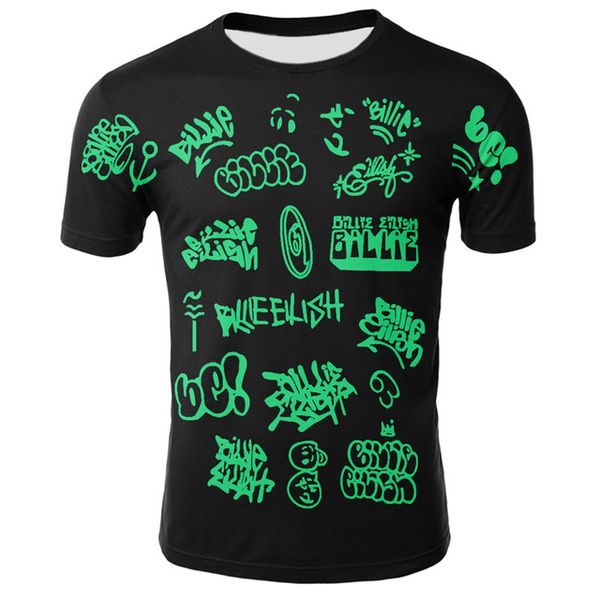 

xxs-5xl 3d print shirts harajuku horror humor men clothing