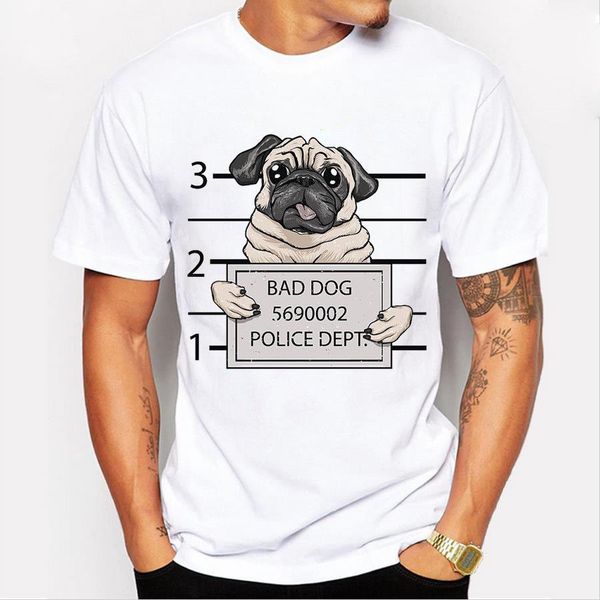

смешные bad dog повседневный футболки summer tee tops o шеи короткие рукава мальчик хлопок рубашки