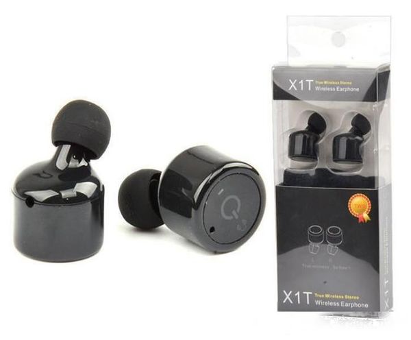 

x1t twins wireless bluetooth headset double true wireless earphones handcsr v4.2 mini invisible headphones with mic with package llfa