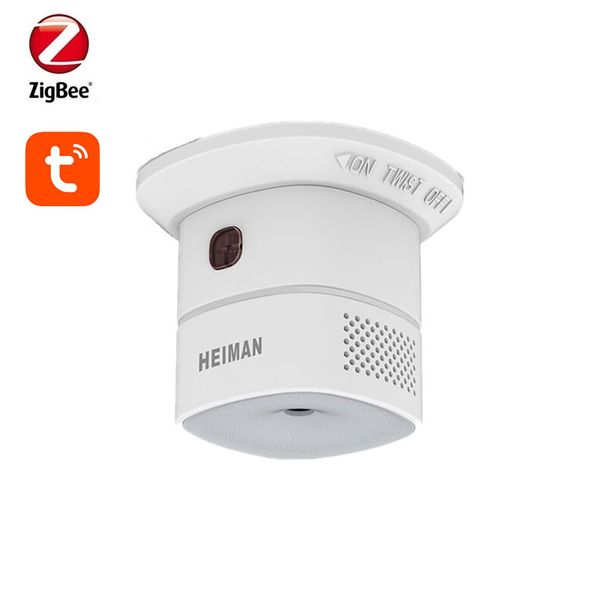 

alarm systems tuya zigbee carbon monoxide detector co gas compatible with smart life app