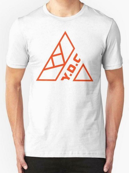 

new white t-shirt - with red print men's t shirt white em1 apparel casual tee shirt