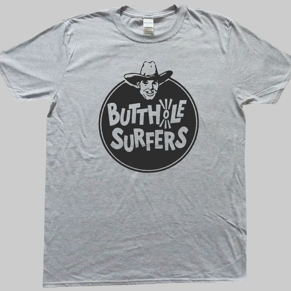 

butthole surfers punk rock t-shirt grey s-3xl