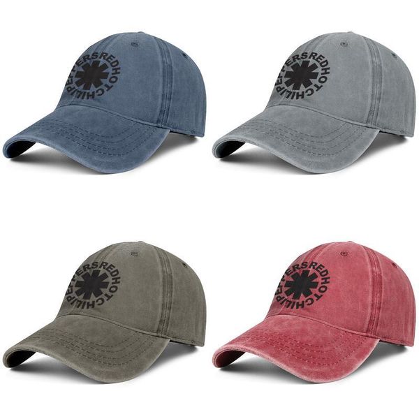 

unisex red hot chili peppers моды джинсовой бейсболка прохладный омывается папа hat регулируемые vintage бал билеты на концерт, Blue;gray