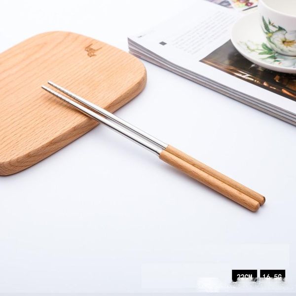 

wood handle stainless steel knife fork spoon flatware set creative coffee stirring spoon soup spoon wholesale