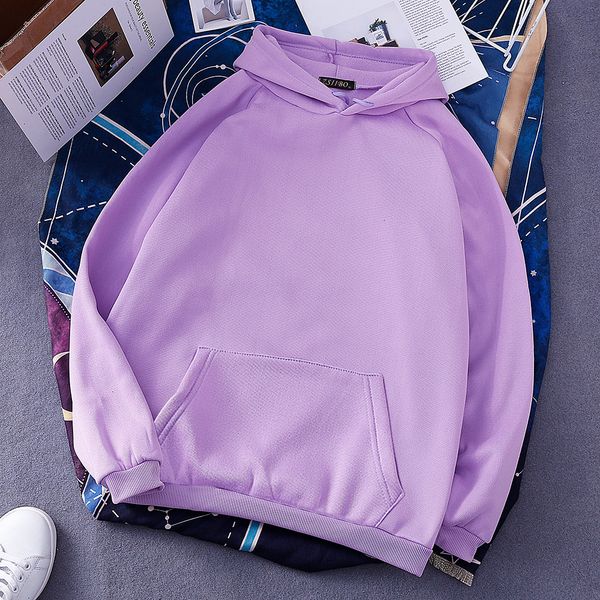 

new hoodie women hooded simple all-match leisure oversize pullovers style warm womens loose streetwear sweatshirts hed purple, Black