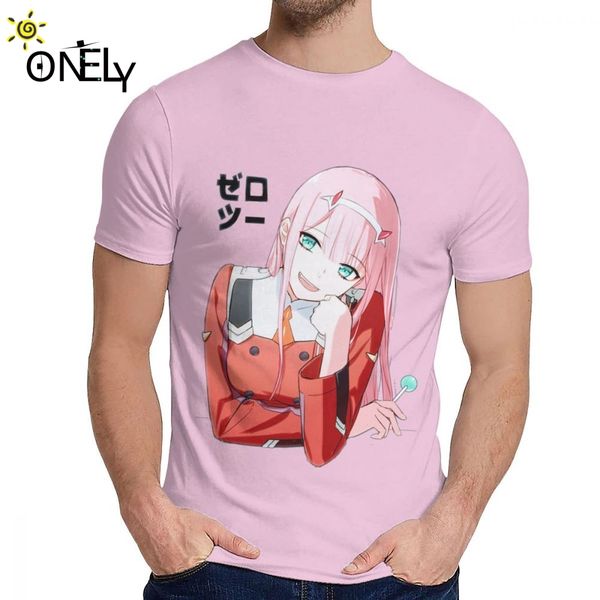 

for man tee shirt zero two darling in the franxx good cotton fashion round neck harajuku streetwear t-shirt