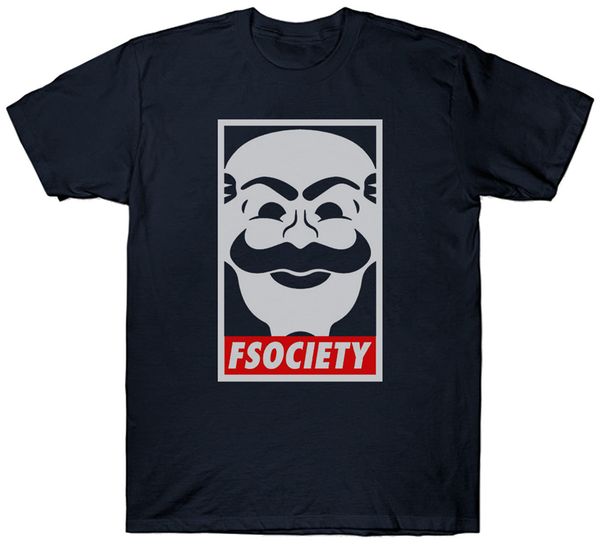 

fsociety t shirt anonymous mr. robot vendetta classic unique tee shirt