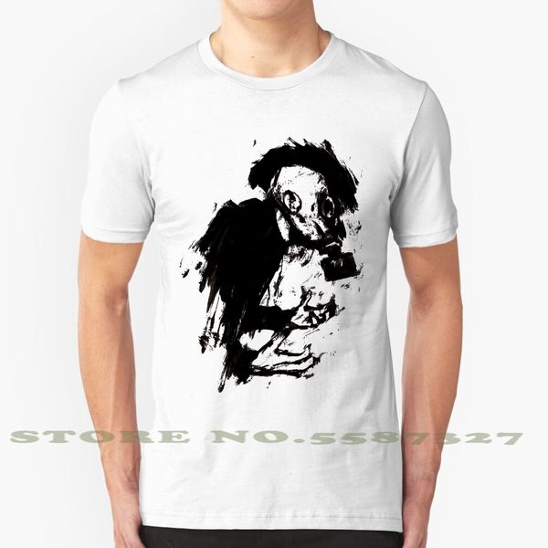

the lonely hunter ( ink / brush version ) summer funny t shirt for men women matthew dunn matthewdunnart gas mask cool comic