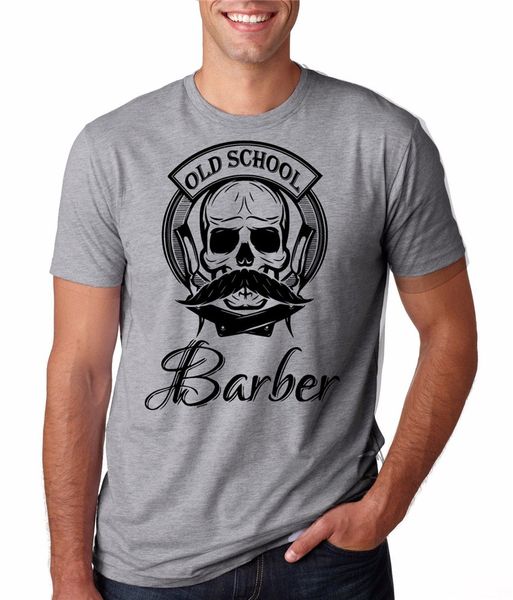 

gift for barber t-shirt barbershop hipster cool old school barber tee shirt new funny