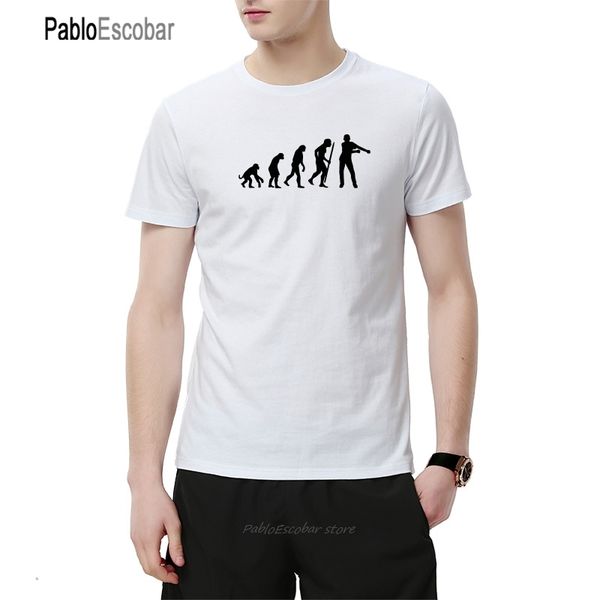 

эволюция зубочистка танец майка мужчины игра танец мода лето повседневной короткий рукав хлопок tee мужчины hipster молодежь футболка