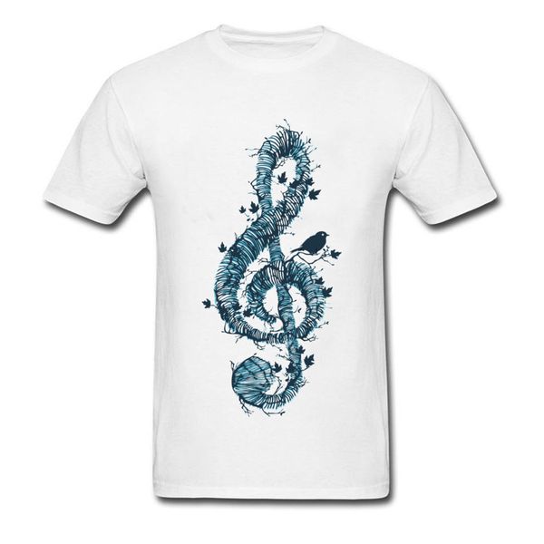 

college t shirt school of music note tshirt for men youth man conservatory club t-shirts summer autumn clothes homme