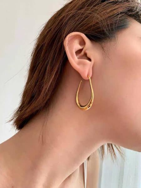 

rongho gothic metal water drop earrings for women vintage jewelry 2020 hiphop earring femme brincos, Silver