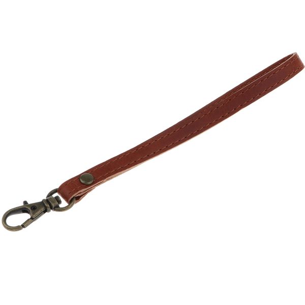 

camera wrist hand strap pu leather lanyard with unique lock design