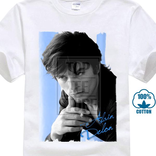 

ален делон blue мужская футболка star celebrity 018822
