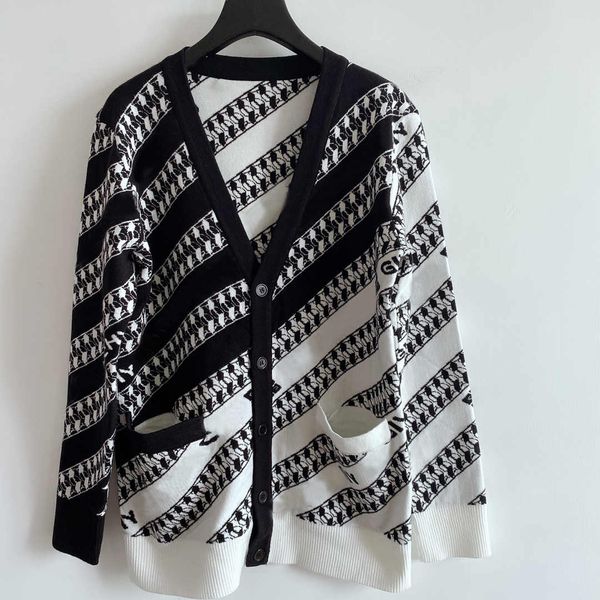 

casual womens sweater jacket fashion autumn and winter sweaters with letter printed ladies jackets size s, Black;brown