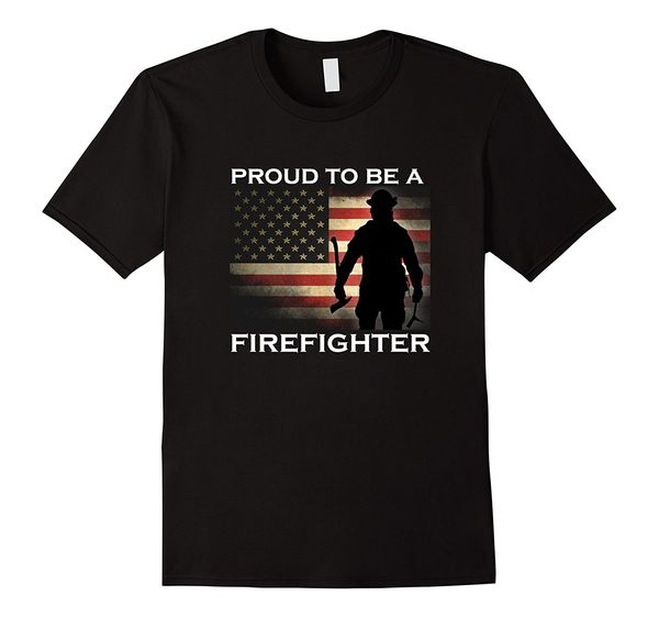 

2019 нового лето высокого качества tee shirt гордого быть пожарной футболка подарок для fireman прохладной футболки