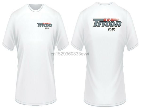 

triton boats grey logo t-shirt