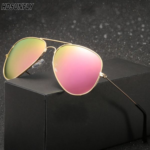 

hdsunfly fashion polarized sunglasses for men women brand design aviation sun glasses male female eyewear uv400, White;black