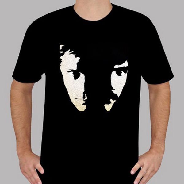 

new hall and oates private eyes music legend men's black t-shirt size s to 3xl cotton tee shirt for youth middle-age the old