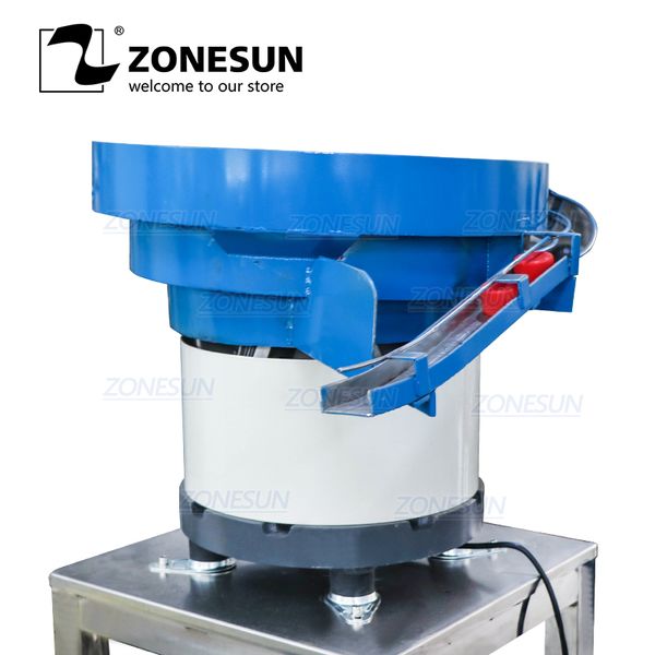 

zonesun vibratory feeder pump sprayer cap vibratory bowl feeder automatic bottle bowl sorter unscrambler for capping machine