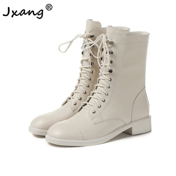 

jxang новой мода высокого качества женщины дама ретро ботильоны женщина девушки knight сапоги случайного весь матч весной и осенью, Black