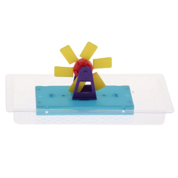 

diy water wheel car model physics experiment kit educational science toys for kids