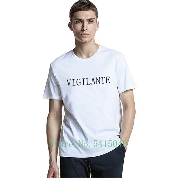 

clothes t shirt men cotton vigilante printing fashion summer casual tee shirt homme streetwear plus size