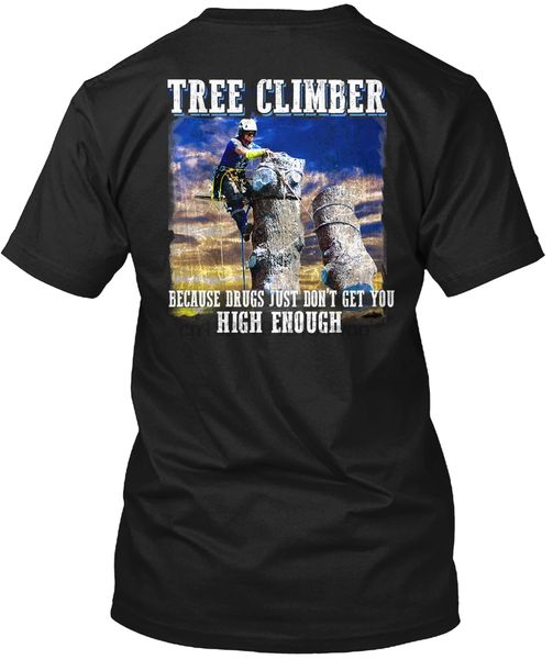 

мужчины футболка дерево альпинист дерево триммер лесовод shirt (2) женщины t-shirt
