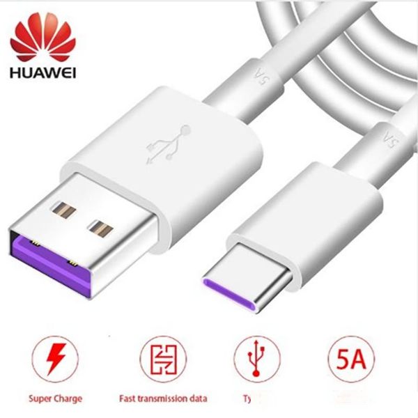 

usb to type c cable for huawei samsung s10 s10plus s10lite original type c super charger fast charging cable 1m with packing box