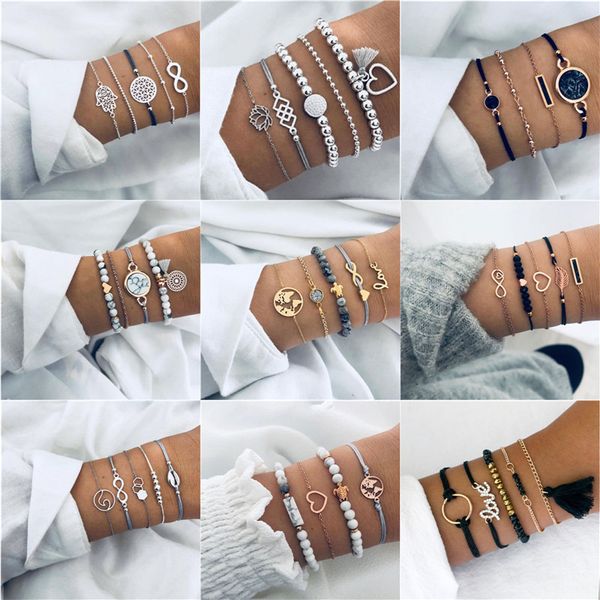 

cmoonry 23 стиль mix turtle сердце pearl wave любовь кристалл мраморные браслеты шарма для женщин boho кисточкой браслет femme bijoux, Golden;silver