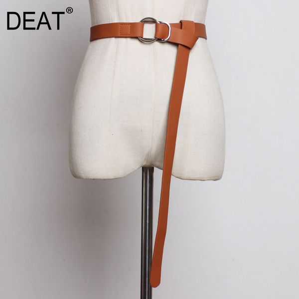 

wkoud eam 2020 new fashion trendy belt for women solid casual classical imitation leather metal buckle waistband female zk005, Black;brown