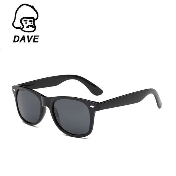 

dave classic polarized sunglasses men brand coating square frame sun glasses aviation male female driving mirrors uv400 rays, White;black