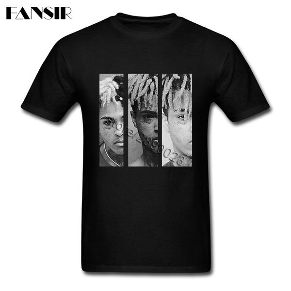 

xxxtentacion коротким рукавом футболка подростковая hip hop tee shirt хлопок o-образным вырезом мужчин футболка плюс размер