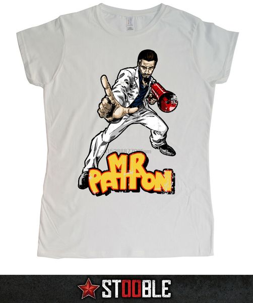 

rock hero mr patton ladies t-shirt - direct from stockist(10