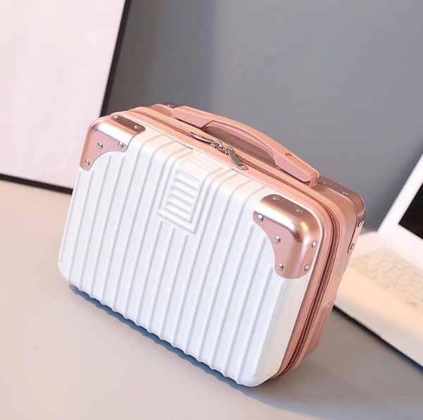 

new suitcase women small makeup bag light portable travel bag mini cute lady cosmetic handbags
