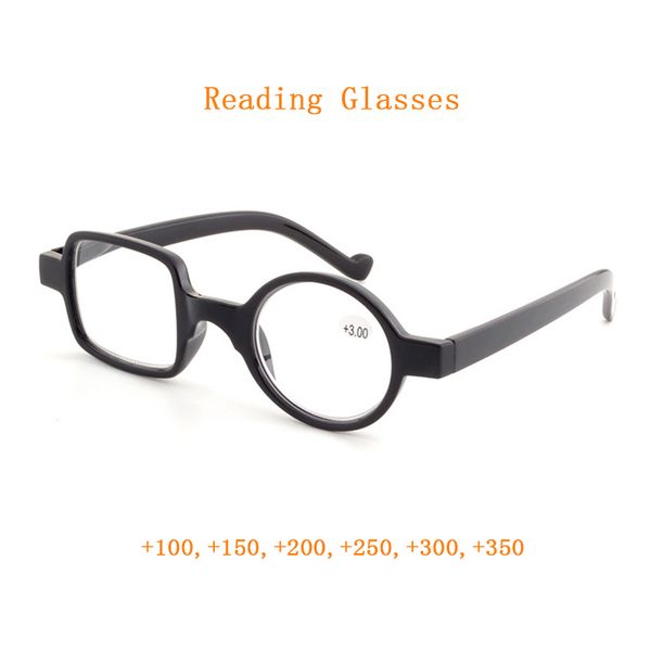 

fashion irregular reading glasses magnifier women men round square presbyopic spectacles star style eyeglasses for sight +1.0~+3, White;black