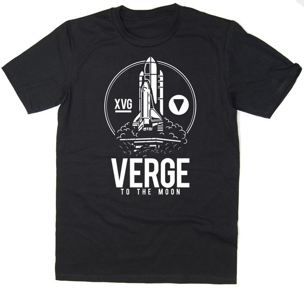 

verge to the moon t-shirt - btc $xvg coin bitcoin crypto - 6 colours