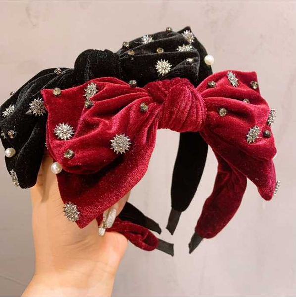 

hair accessories hairbands hairpin retro pearl female wild go out pressure